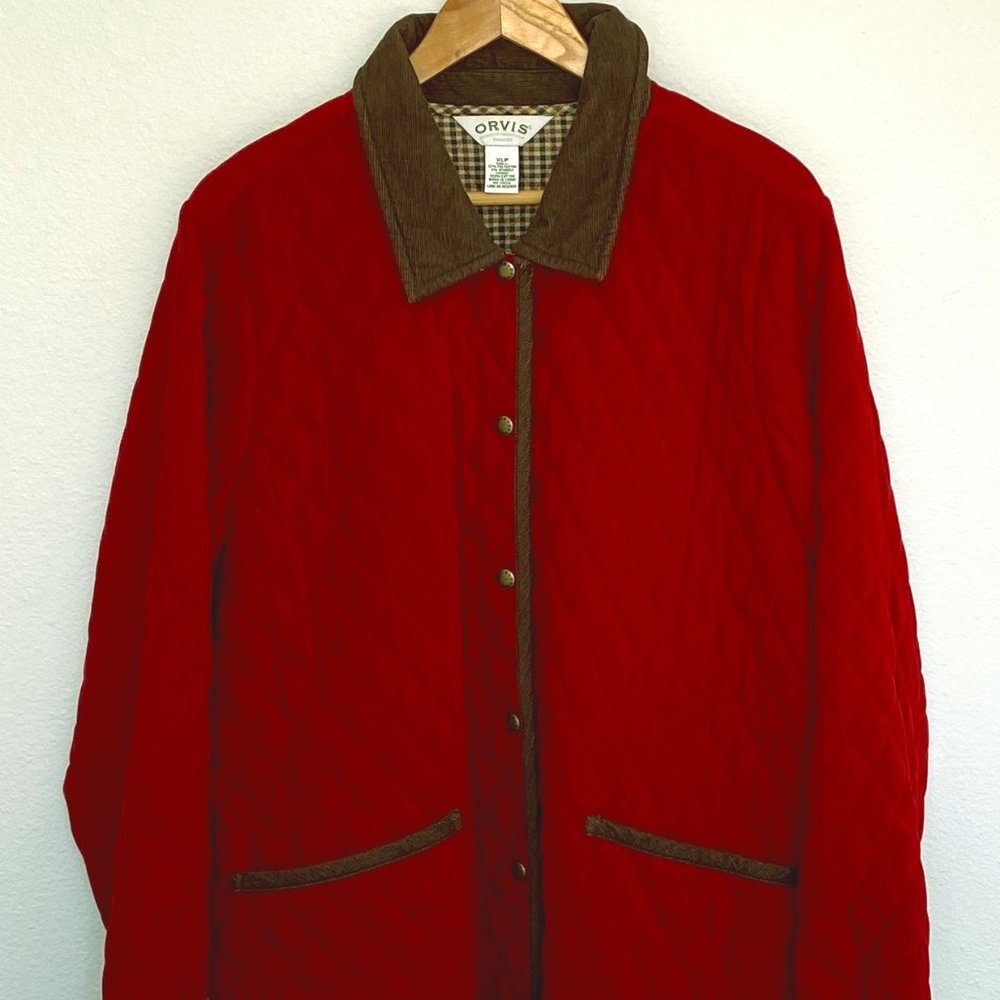 Quilted Orvis Barn Jacket